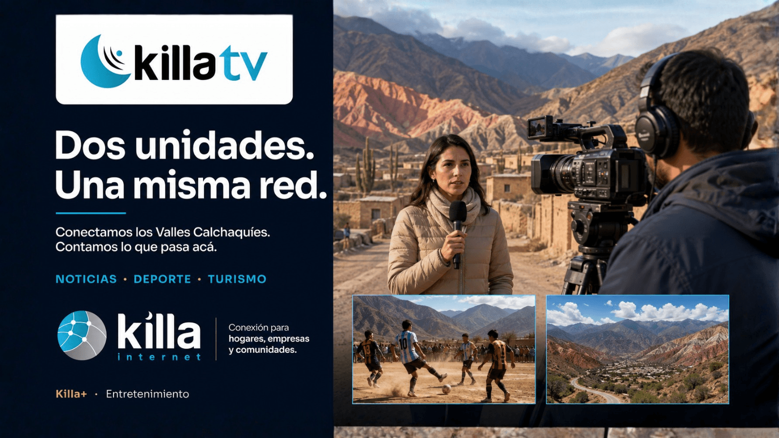 Identidad visual de Killa Internet y Killa TV