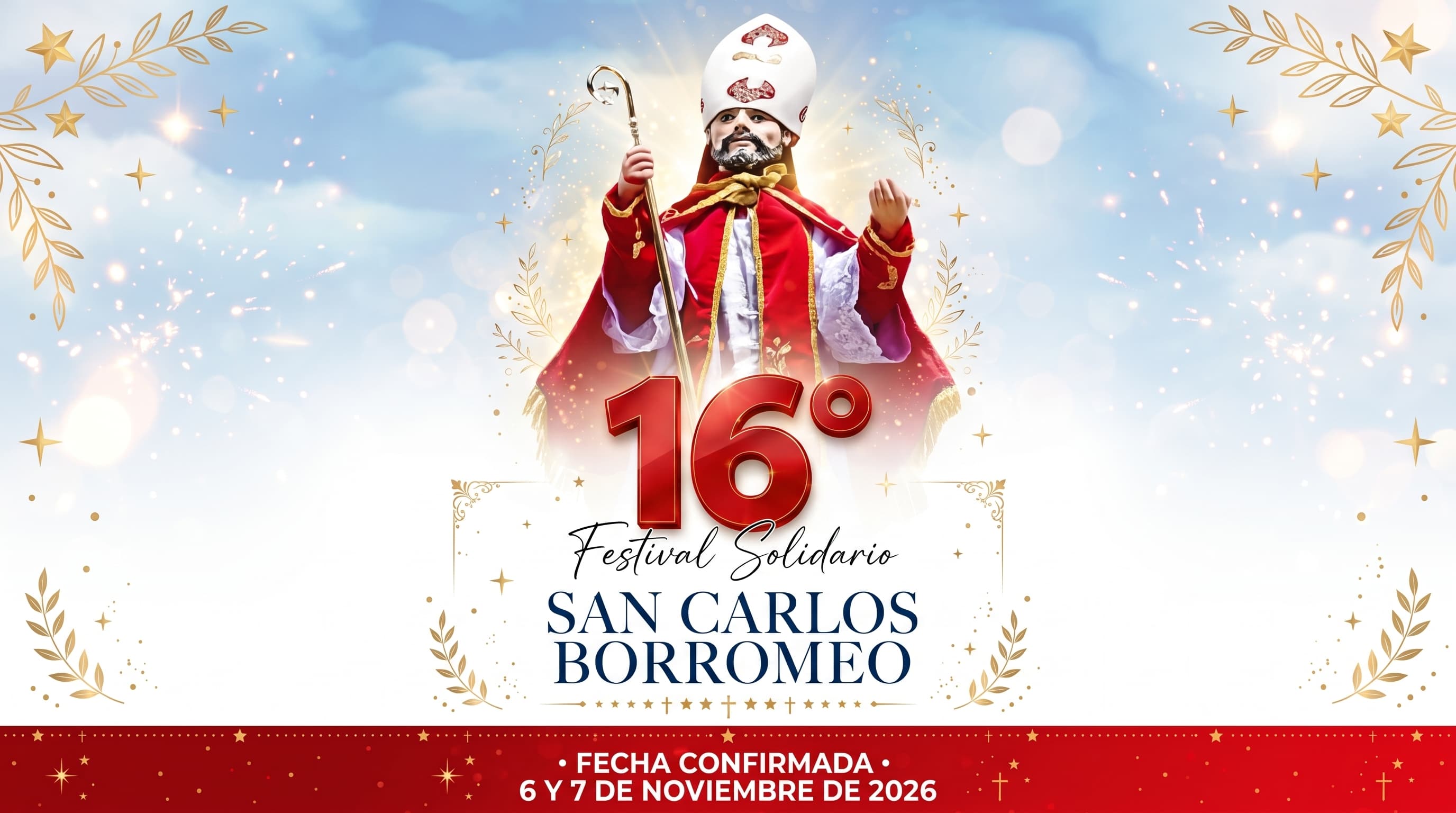 San Carlos tendrá el 16.º Festival Solidario San Carlos Borromeo el 6 y 7 de noviembre