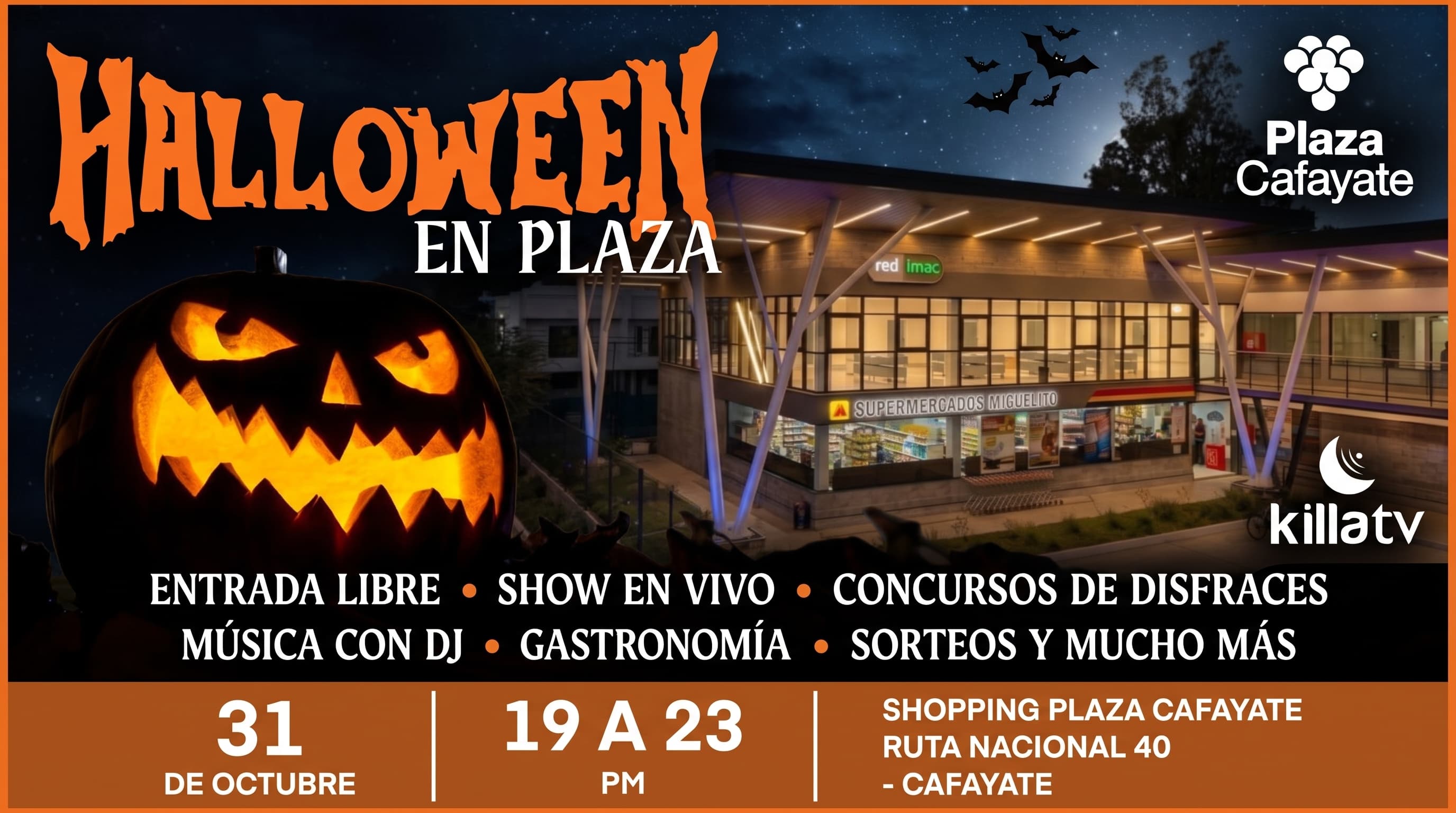 Halloween en Plaza Cafayate
